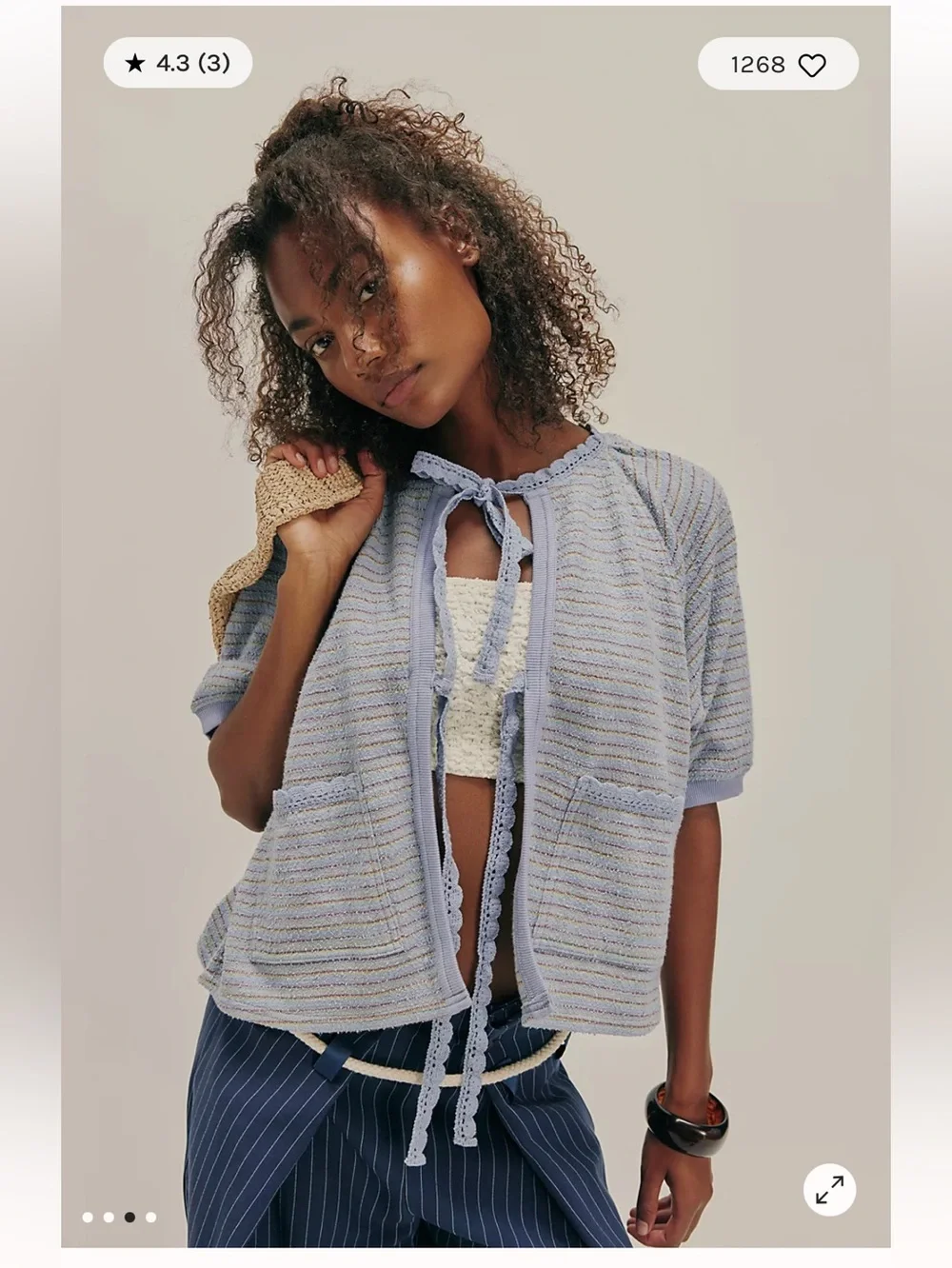 Free People “Tropic Sweatshirt”